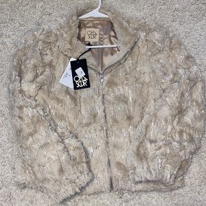 Cream Fur Jacket
